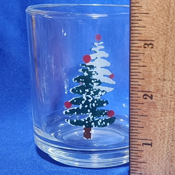 Vintage Anchor Hocking 1984 Christmas Glasses Mugs Set 3 Cups/mugs - Picture 7 of 7